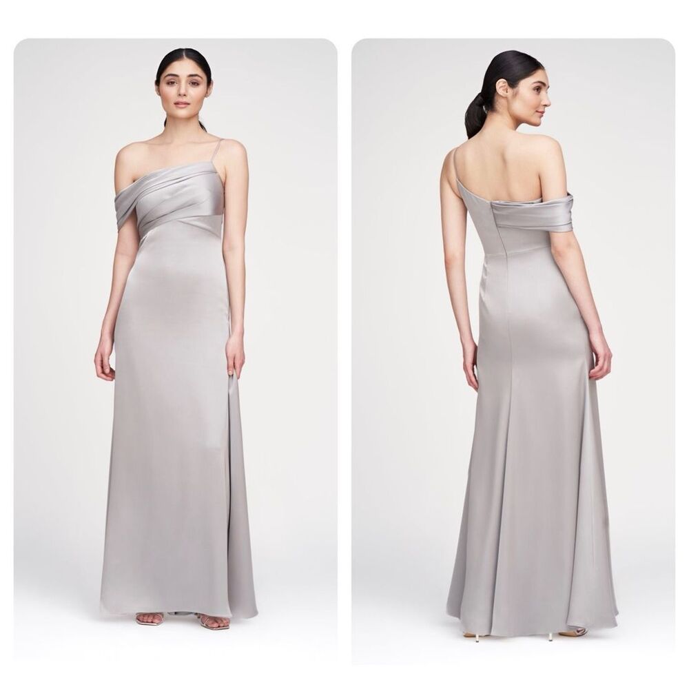 NWT THEIA Alaina One Shoulder Gown Size 6 $695